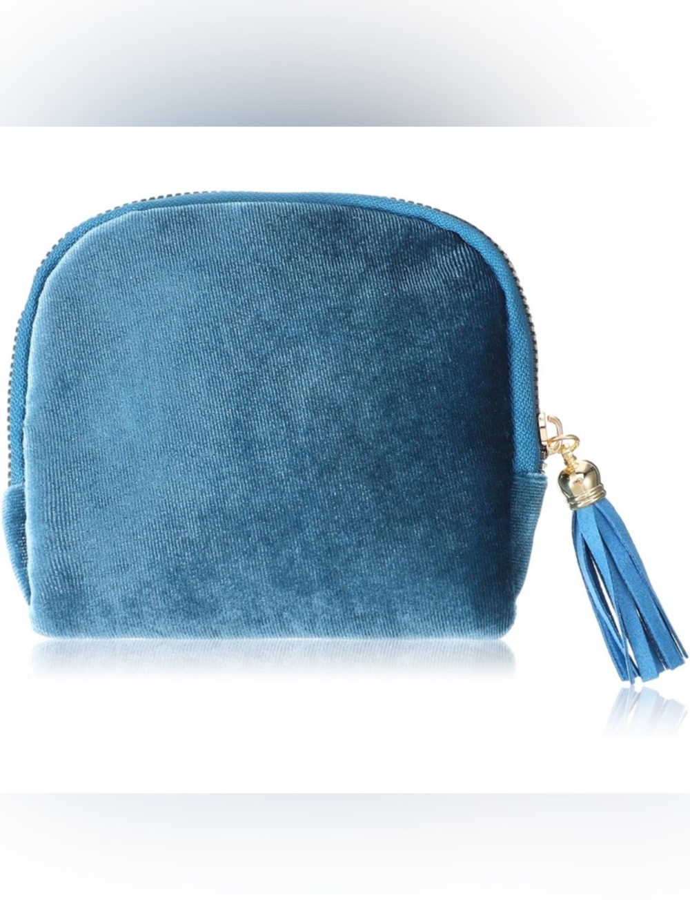 🇺🇸 Sale Teal Velvet Jewelry Pouch